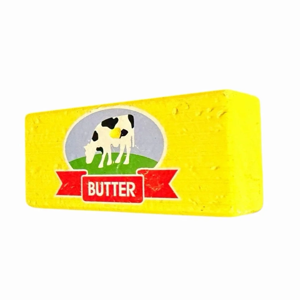 Play Food Melissa & Doug Stick Of Butter‎ Wood Block W1